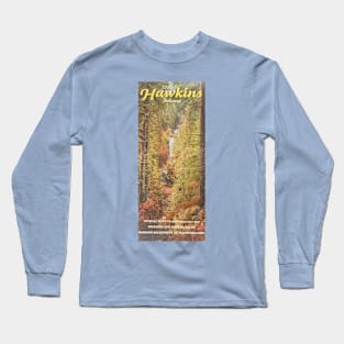 Hawkins transportation map Long Sleeve T-Shirt